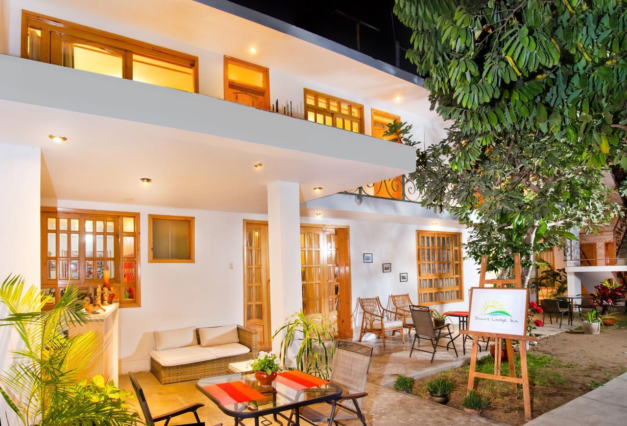 Dunas Lodge Ica Hostel Bagian luar foto